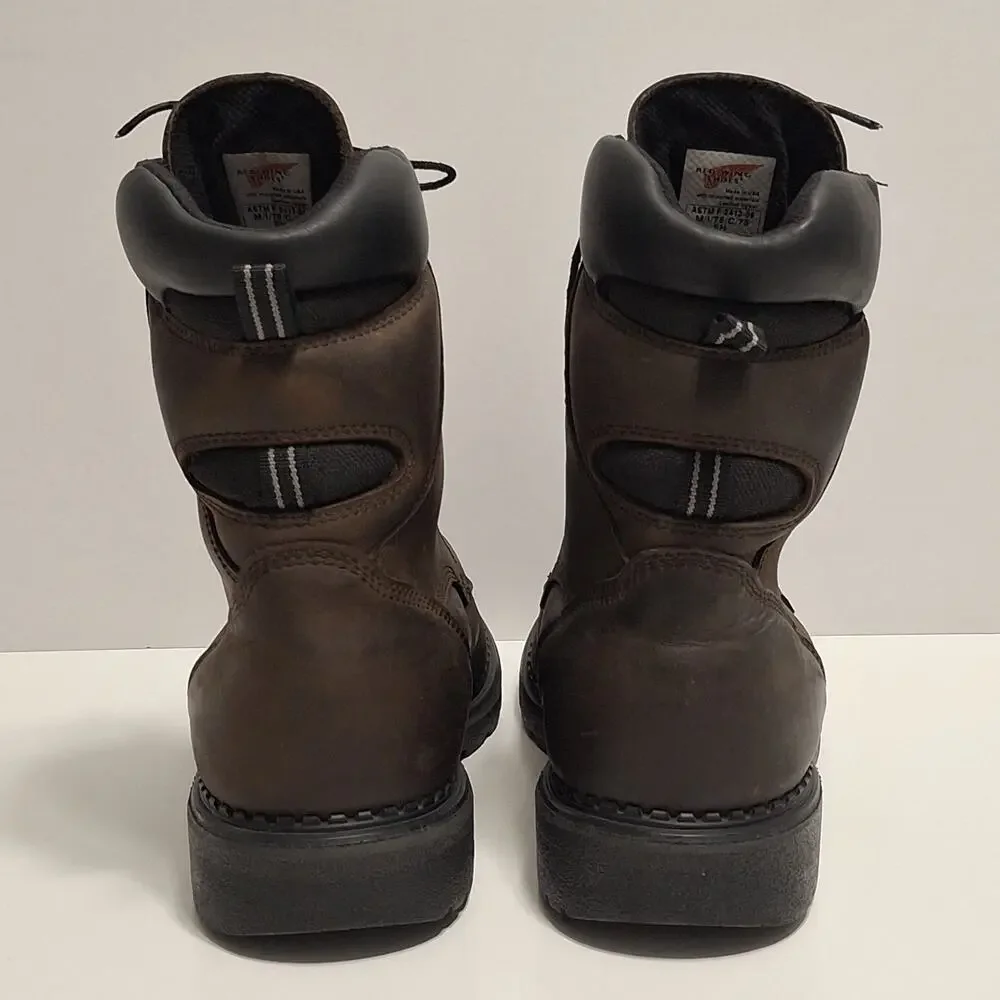 Red Wing 2211 Steel Toe DynaForce Waterproof Work Boots Brown, Sz 12E2 Made USA